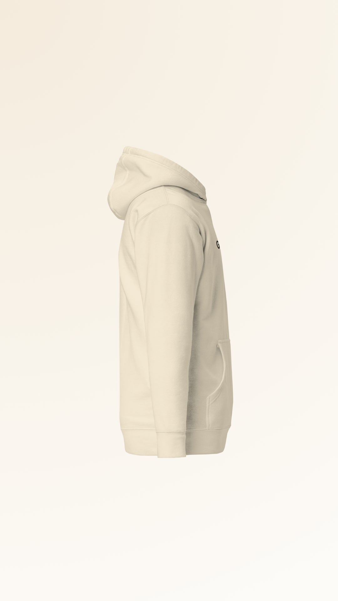 IDENTITY HOODIE EMB | BONE