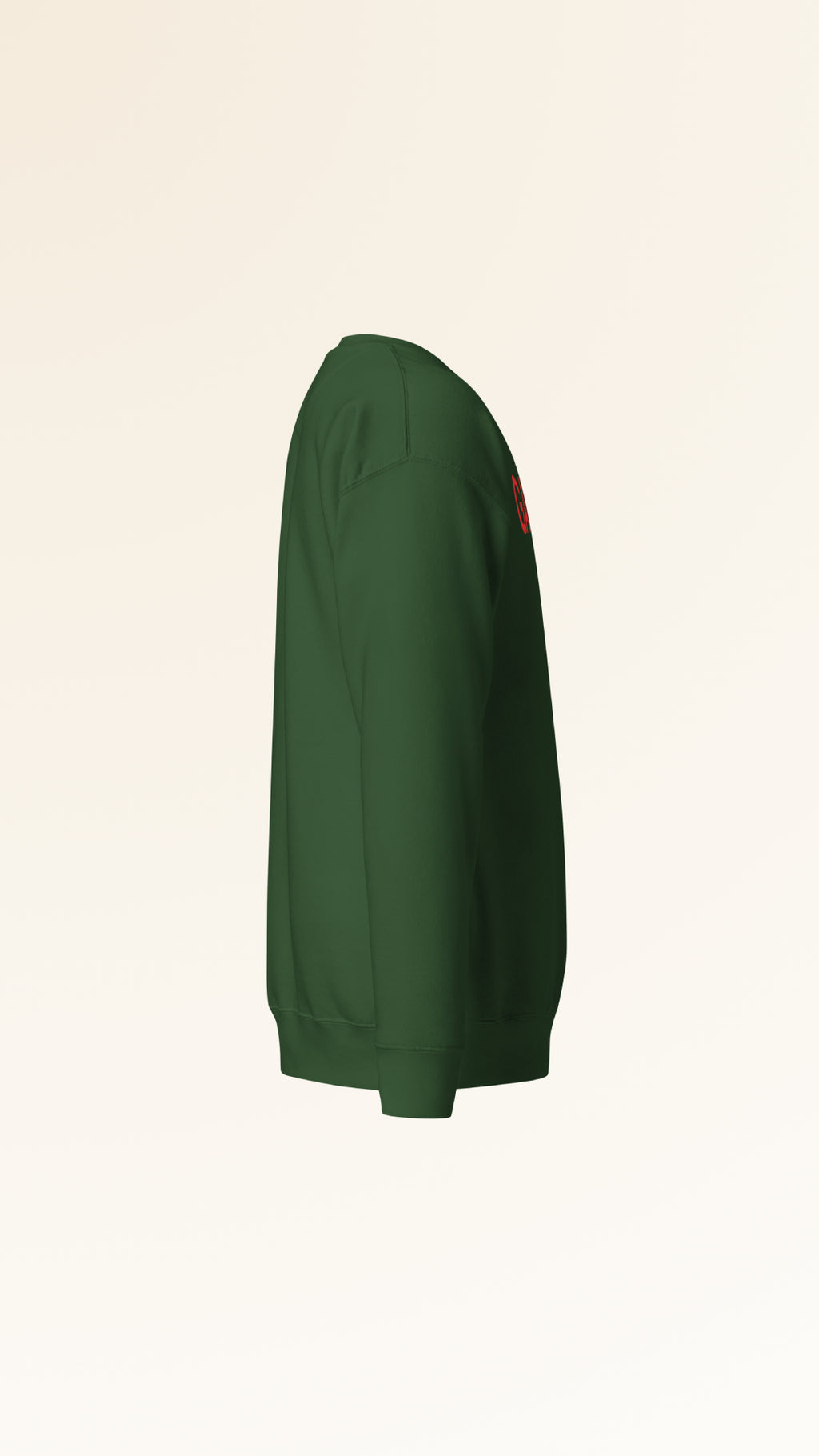 GANDS IDENTITY SWEATSHIRT | RED FOREST GREEN