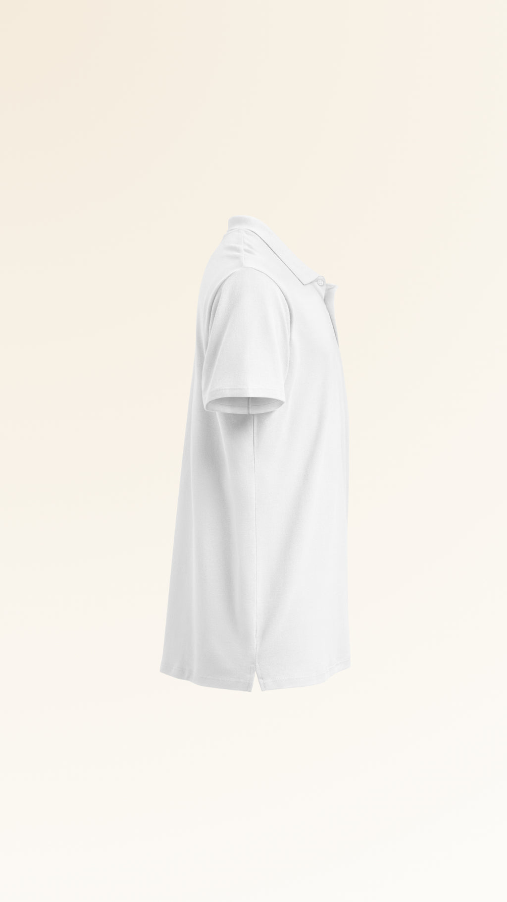 GANDS INSPIRED POLO | GOLD WHITE