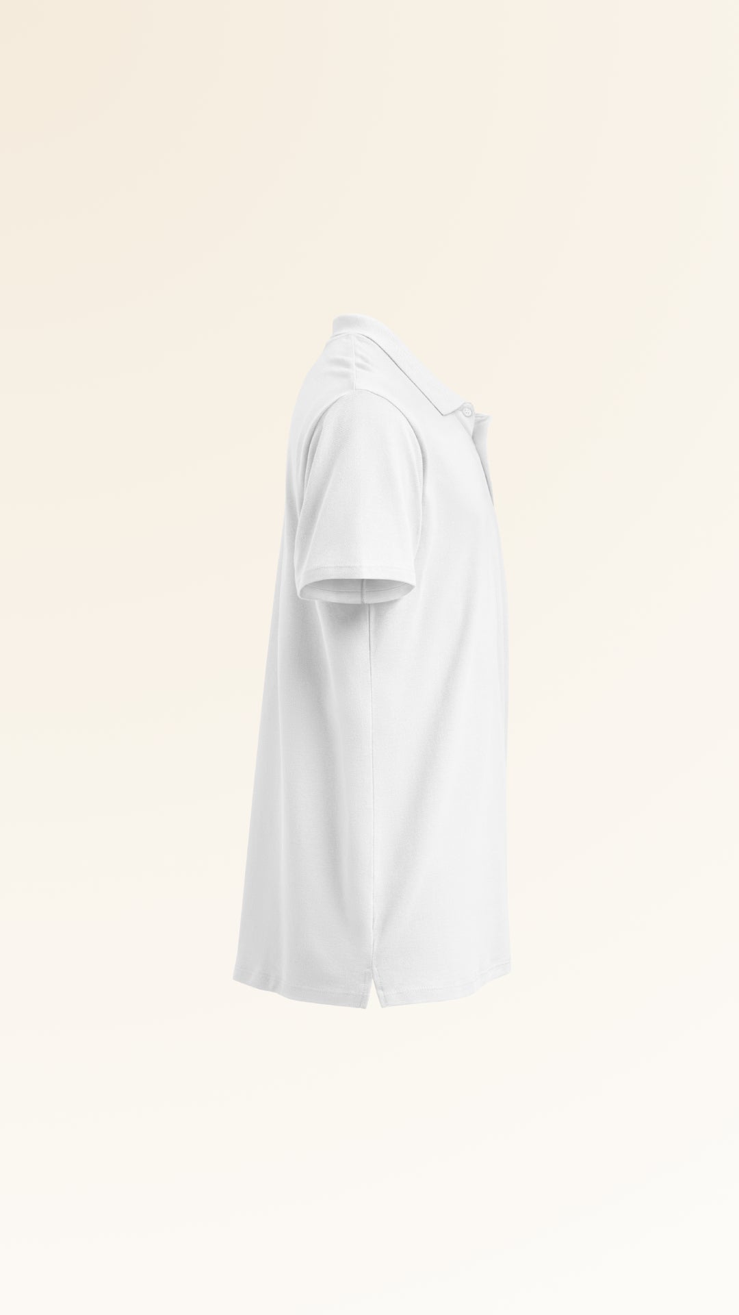 GANDS INSPIRED POLO | GOLD WHITE