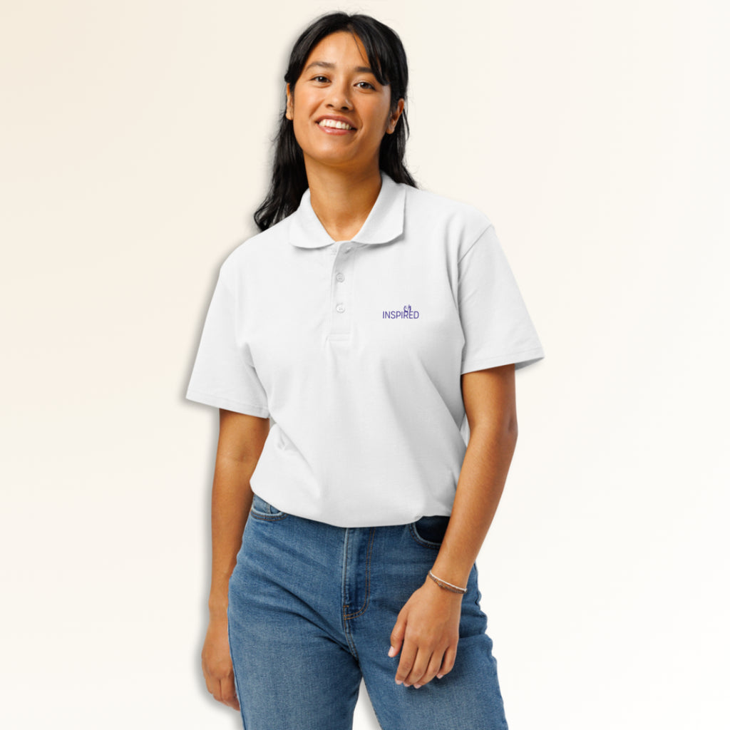 GANDS INSPIRED POLO | WHITE