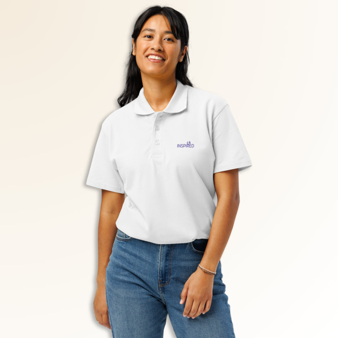 GANDS INSPIRED POLO | WHITE