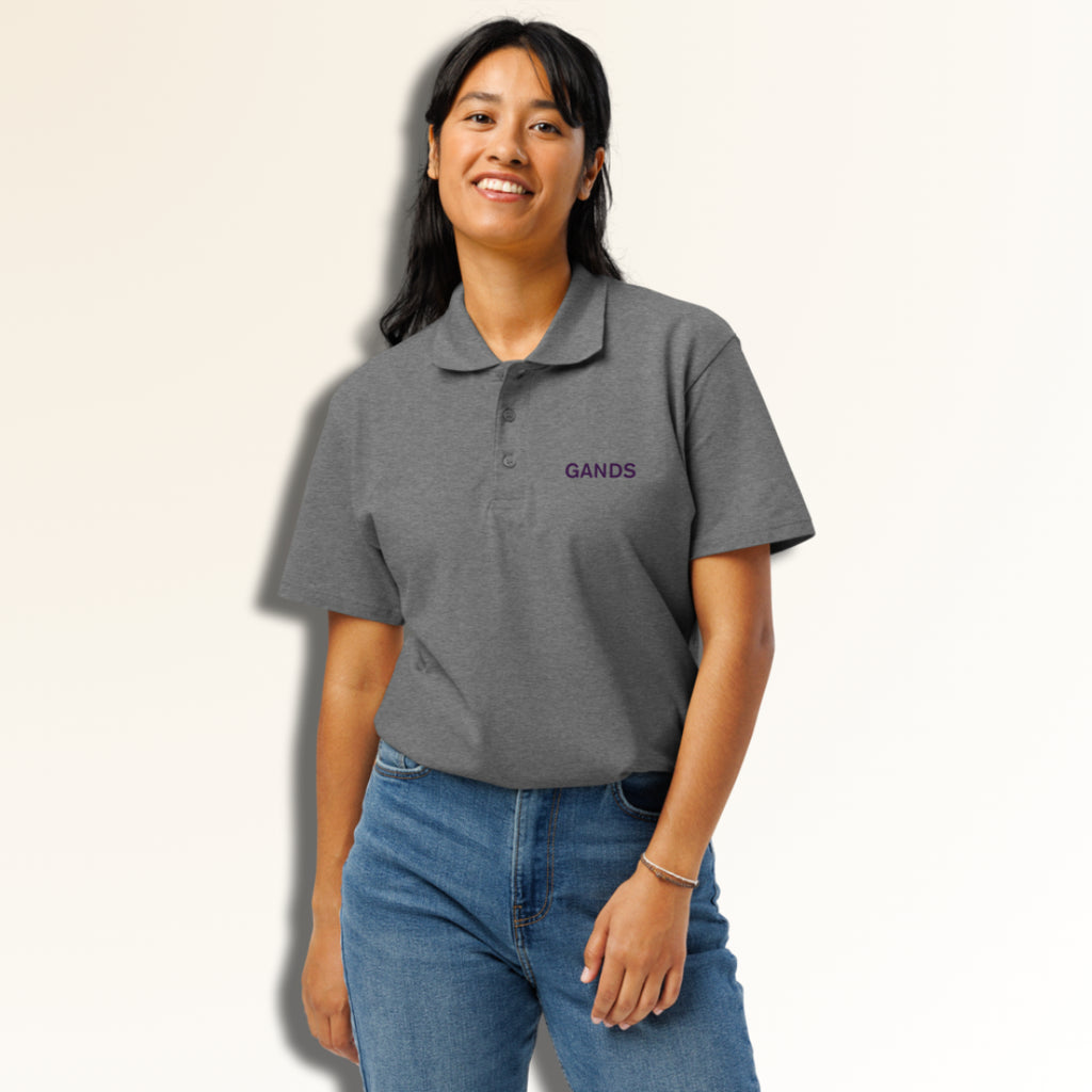 GANDS IDENTITY POLO | GREY MELANGE