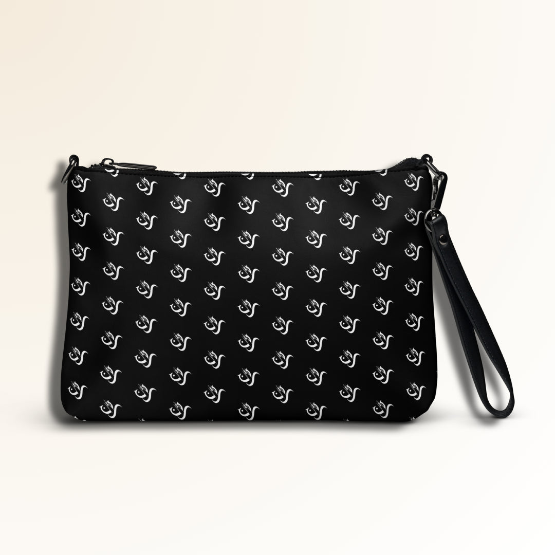 GANDS CLUTCH BAG SOLID BLACK EDITION