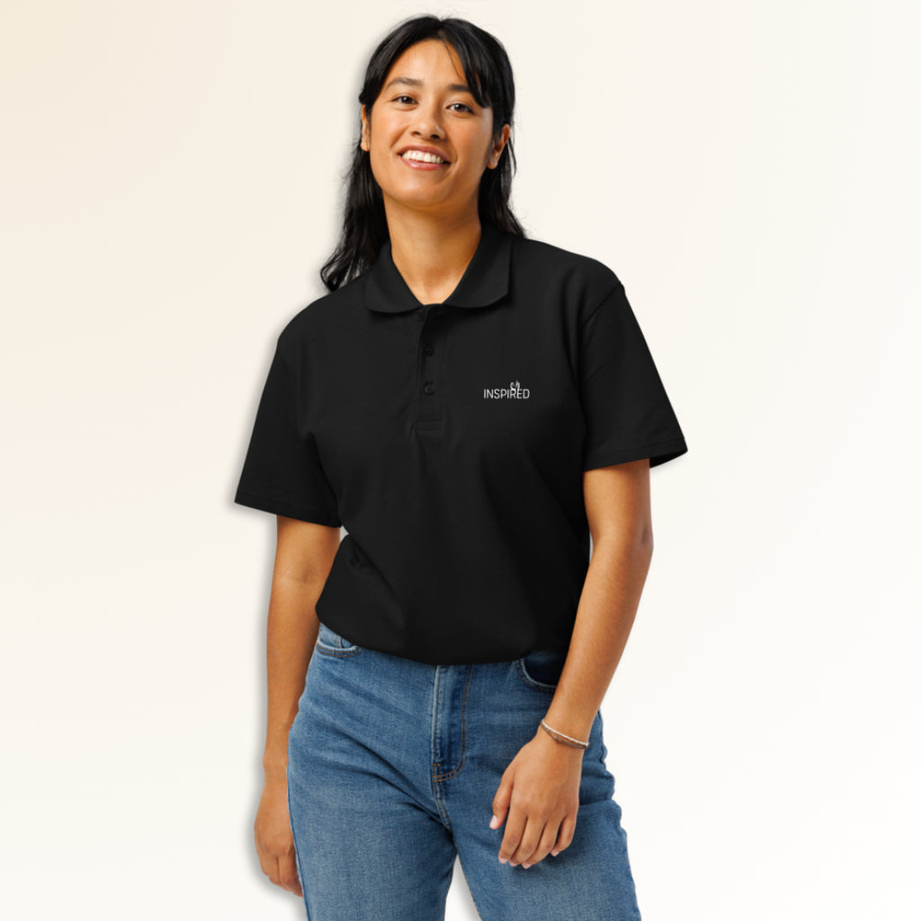 GANDS INSPIRED POLO | BLACK