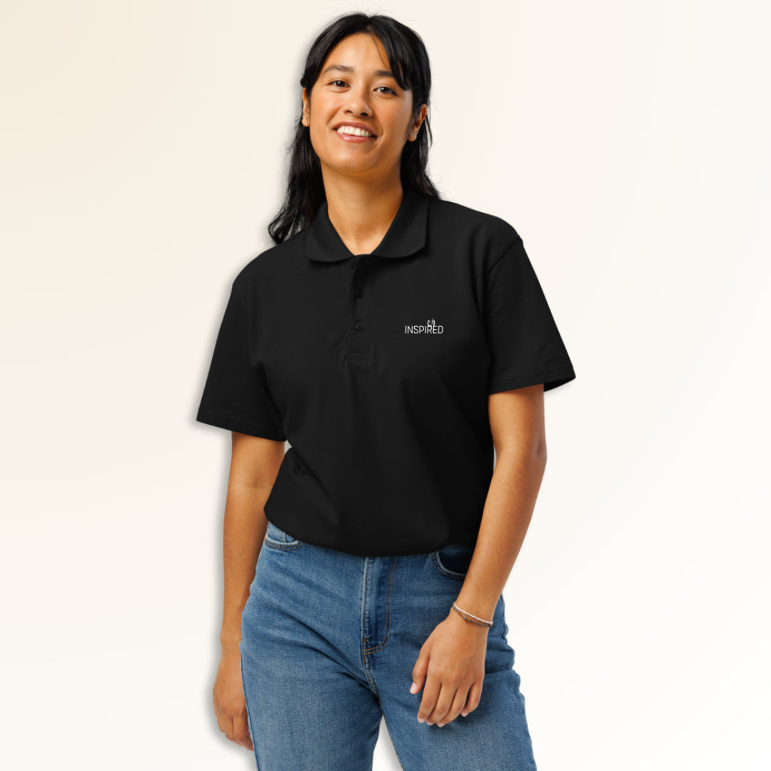 GANDS INSPIRED POLO | BLACK