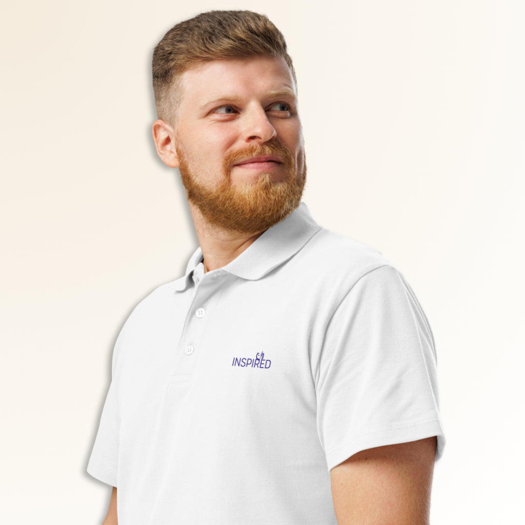 GANDS INSPIRED POLO | WHITE