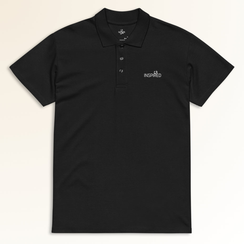 GANDS INSPIRED POLO | BLACK