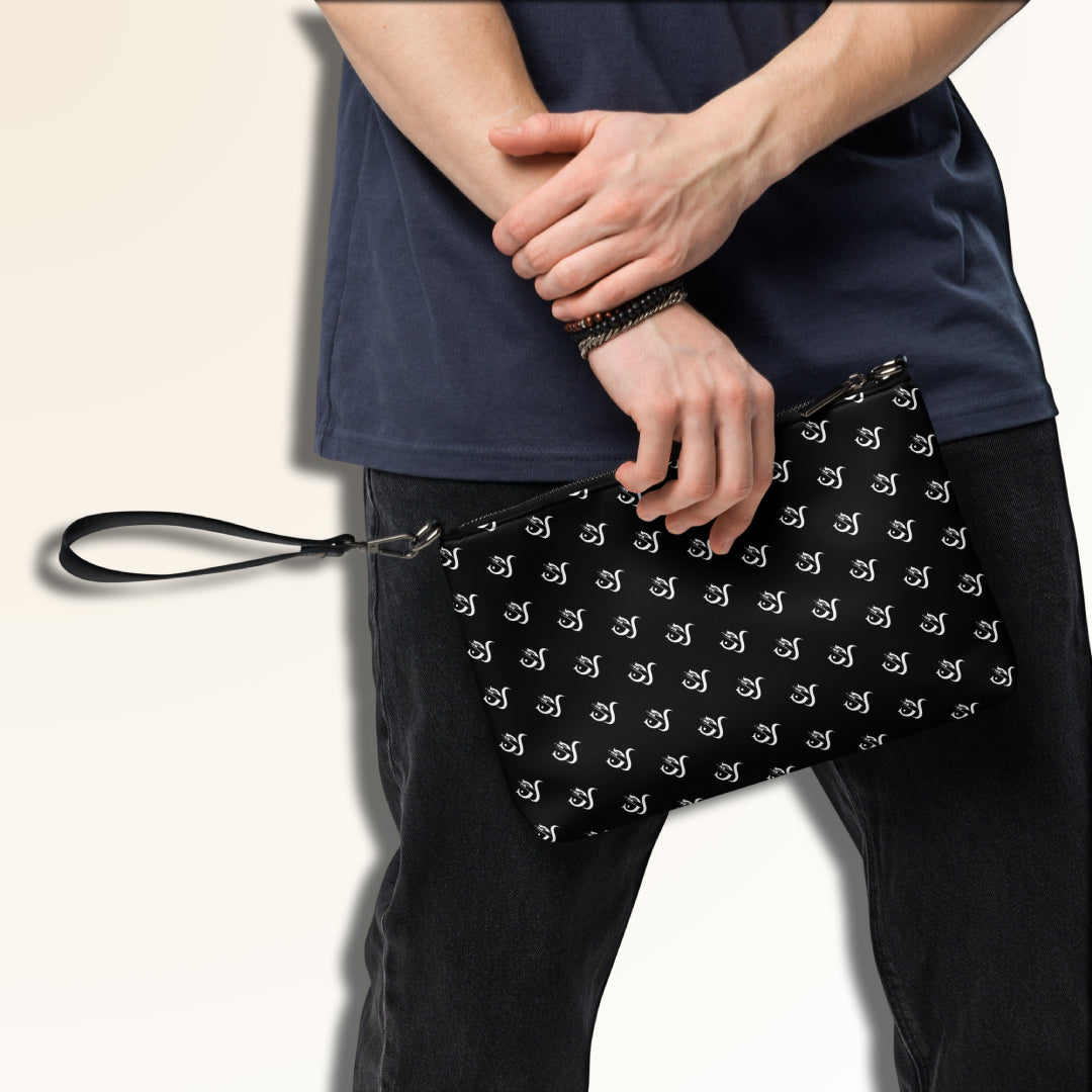 GANDS CLUTCH BAG SOLID BLACK EDITION