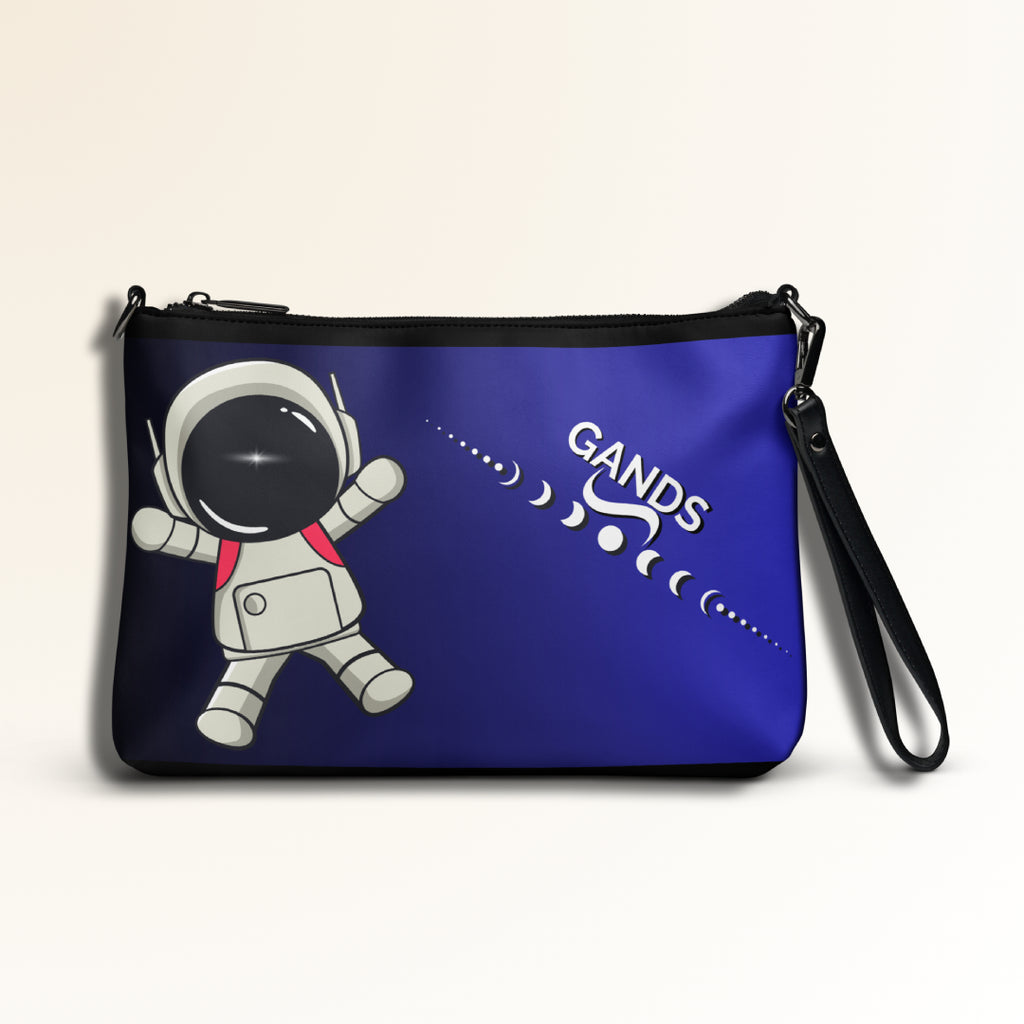 GANDS CLUTCH BAG HAPPY SPACEMAN