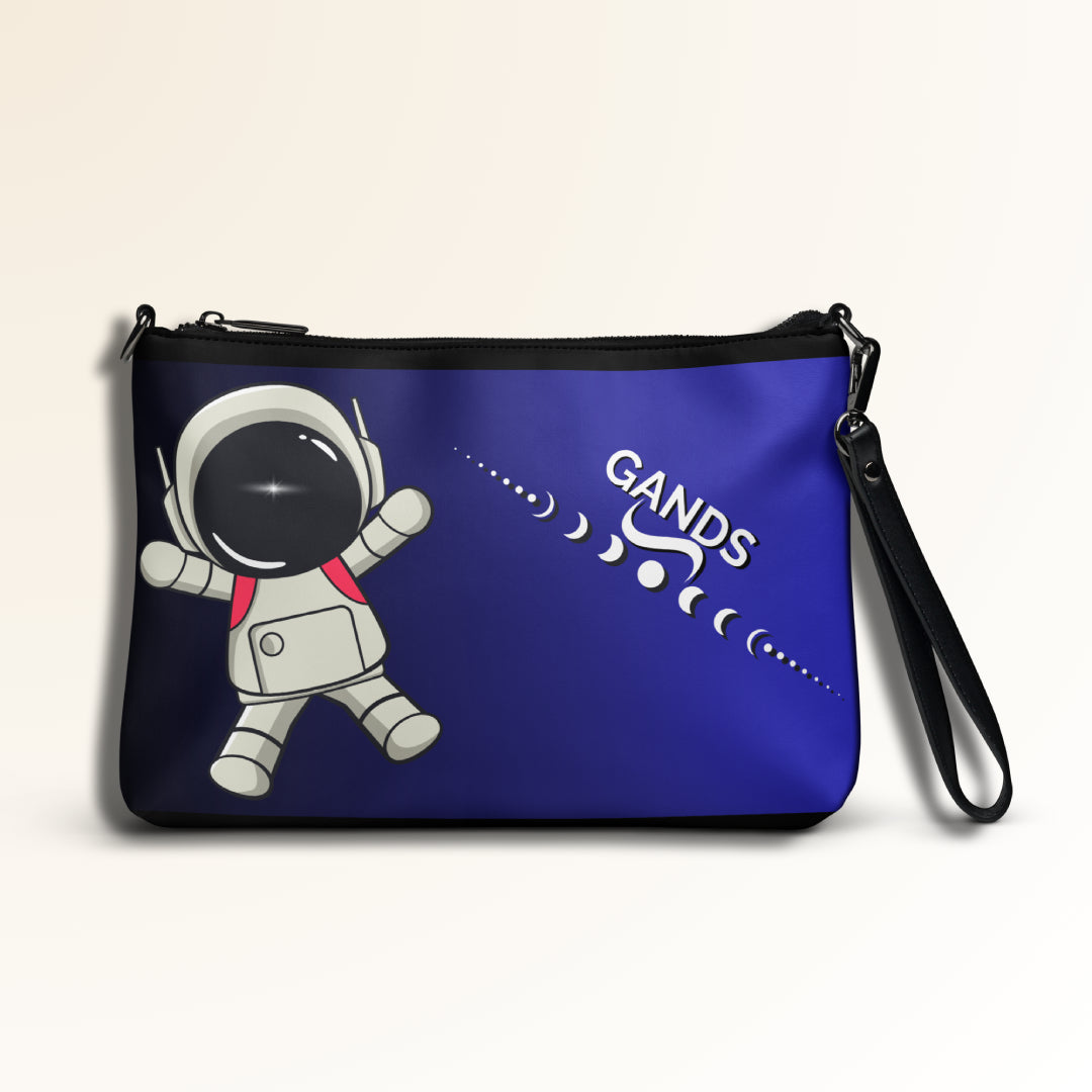 GANDS CLUTCH BAG HAPPY SPACEMAN