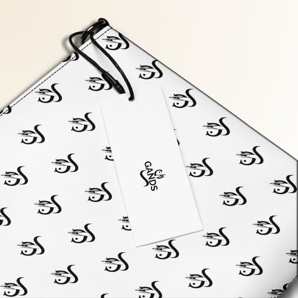 GANDS CLUTCH BAG CLASSIC WHITE EDITION