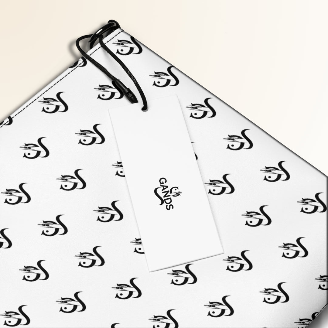 GANDS CLUTCH BAG CLASSIC WHITE EDITION