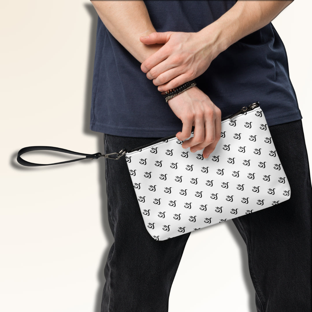 GANDS CLUTCH BAG CLASSIC WHITE EDITION