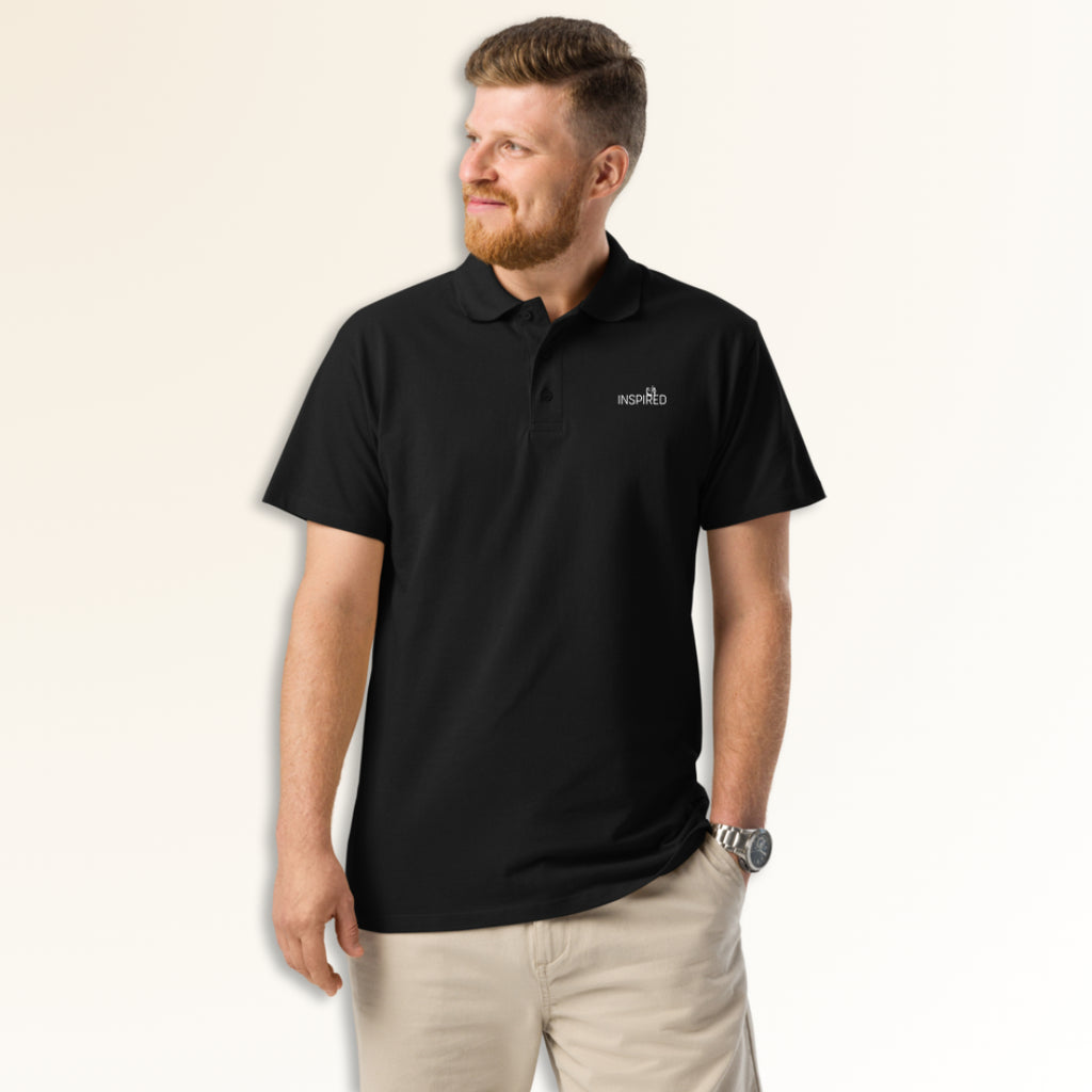 GANDS INSPIRED POLO | BLACK
