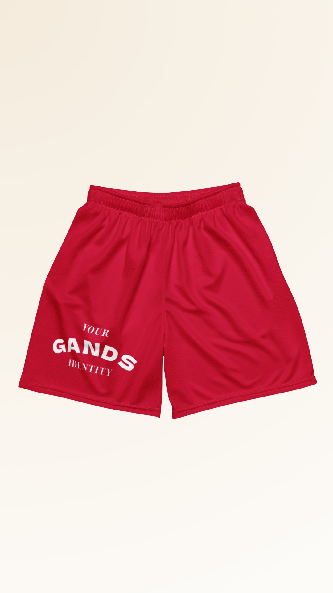 IDENTITY SHORTS | CRIMSON