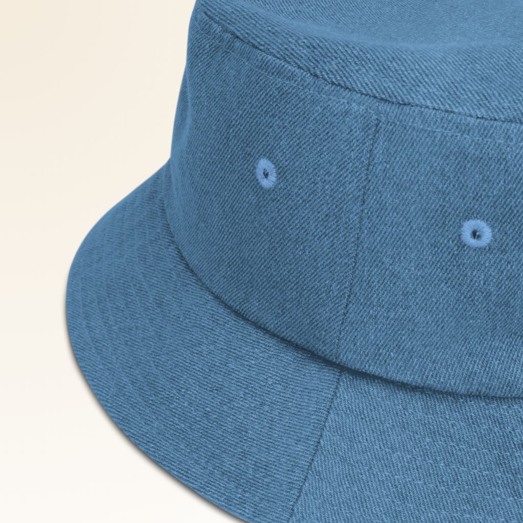 GANDS DENIM BUCKET HAT | LIGHT