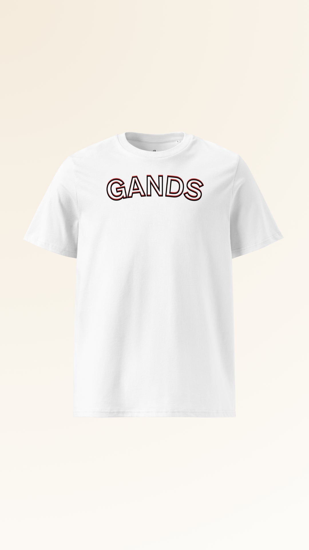 IDENTITY TEE | REDDISH WHITE