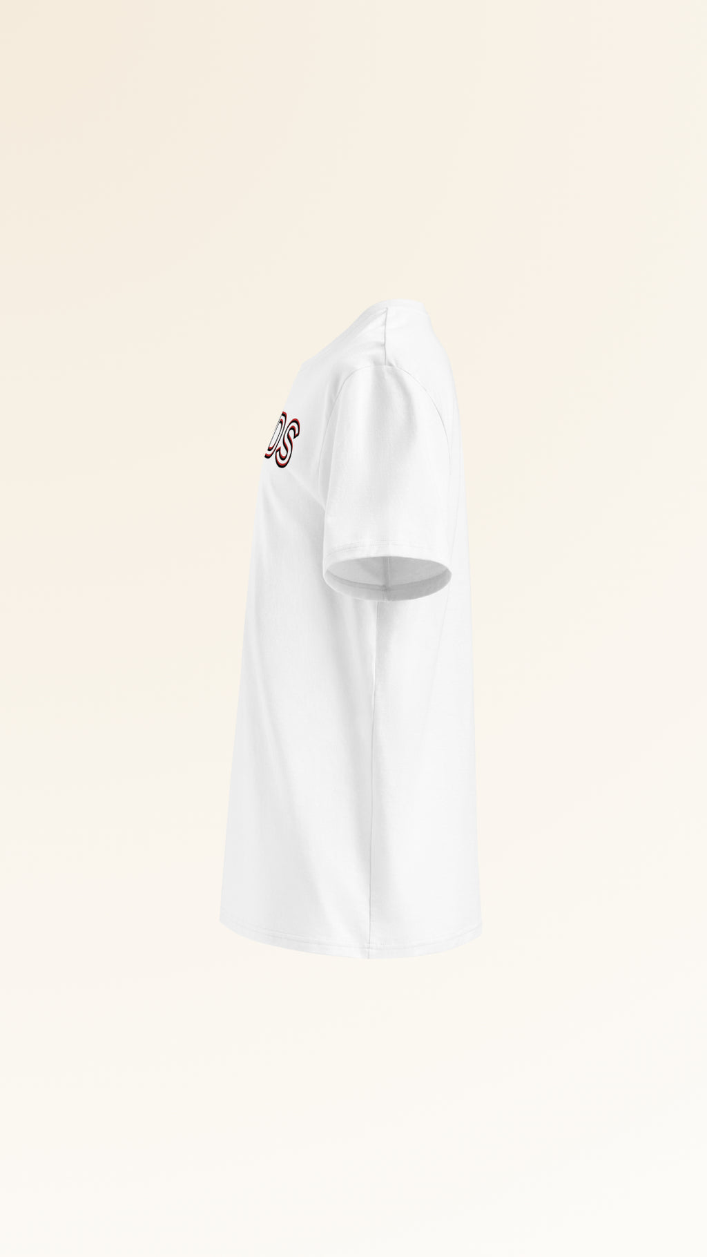 IDENTITY TEE | REDDISH WHITE