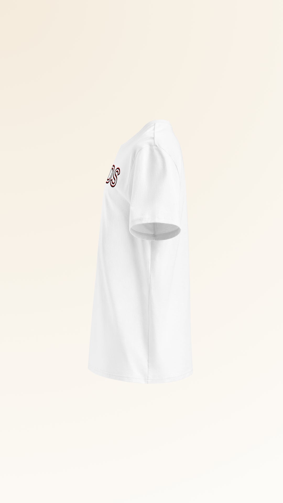IDENTITY TEE | REDDISH WHITE