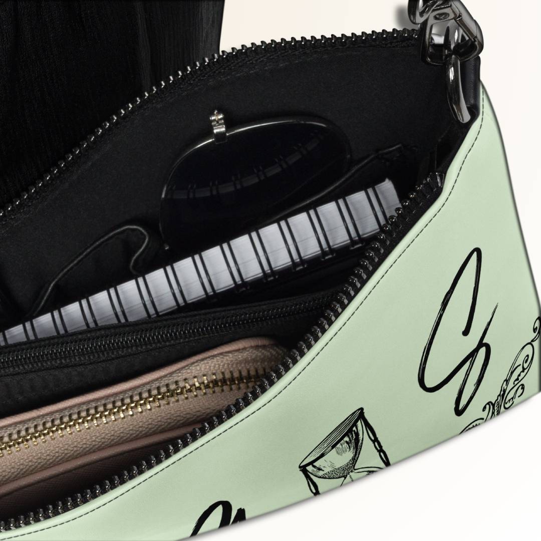 GANDS CLUTCH BAG G&S AMBER HOURGLASS