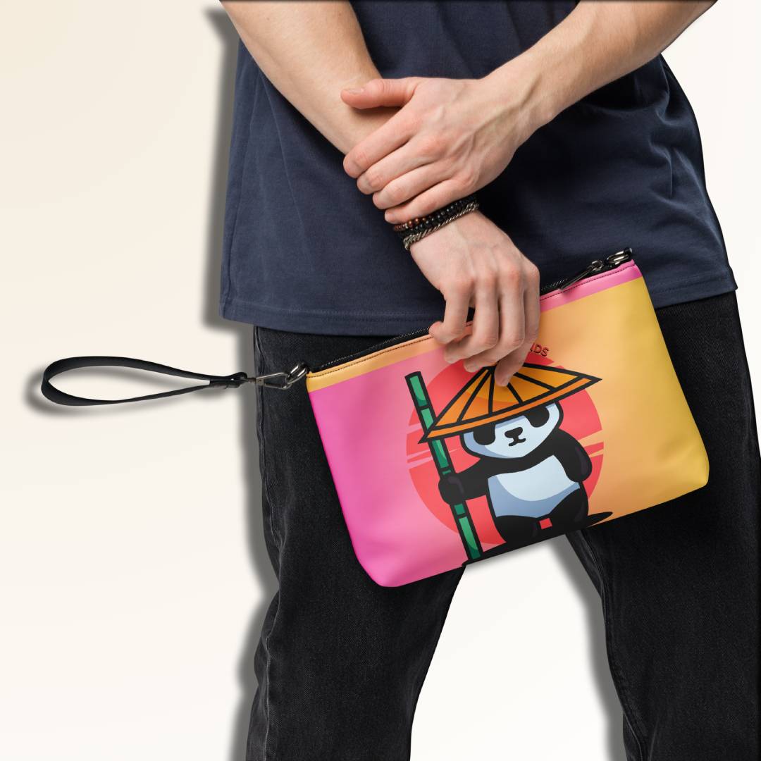 GANDS CLUTCH BAG NOT KUNGFU BUT PANDA