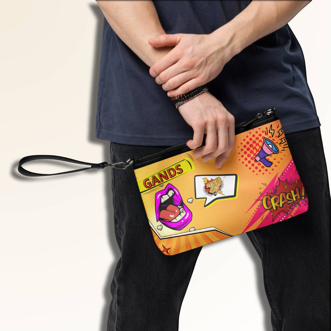 GANDS CLUTCH BAG CRASH