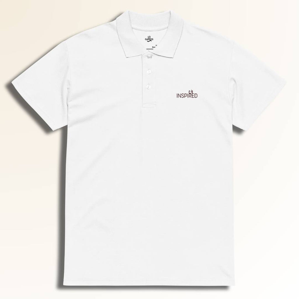 GANDS INSPIRED POLO | PURPLE RED WHITE