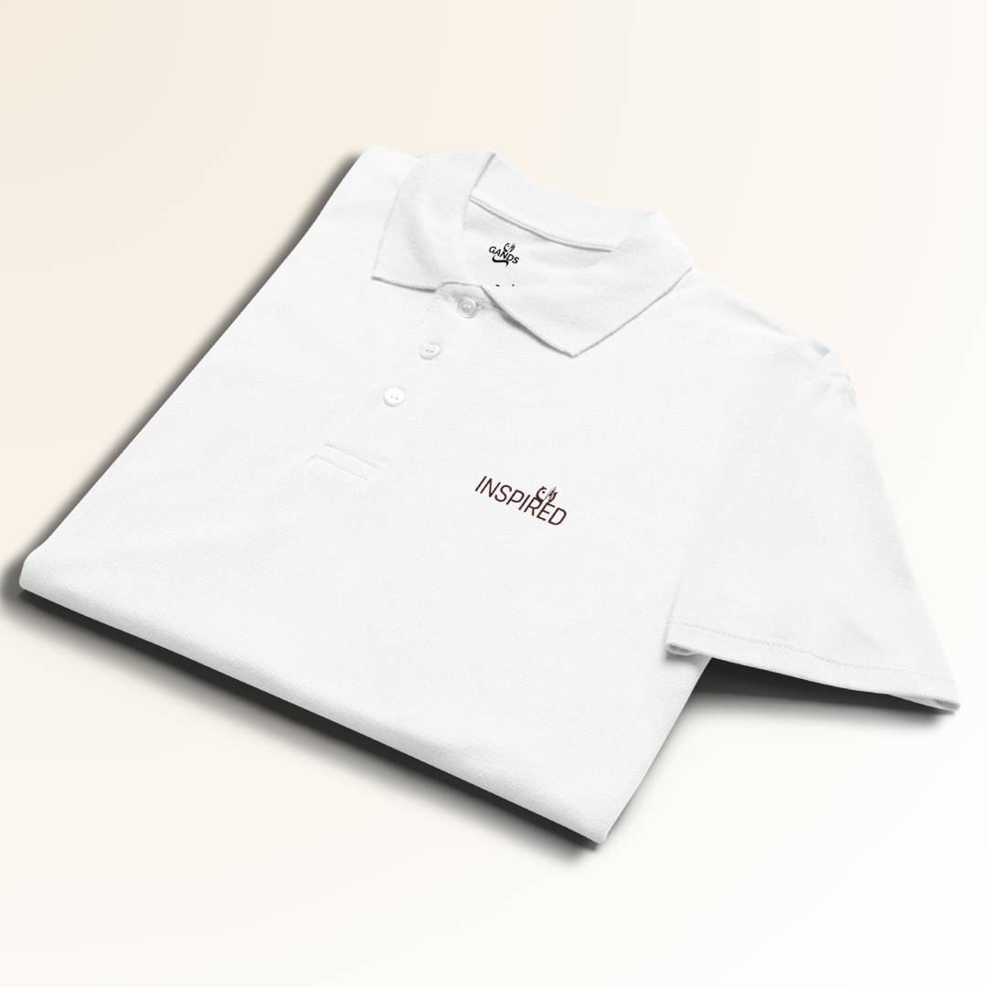 GANDS INSPIRED POLO | PURPLE RED WHITE