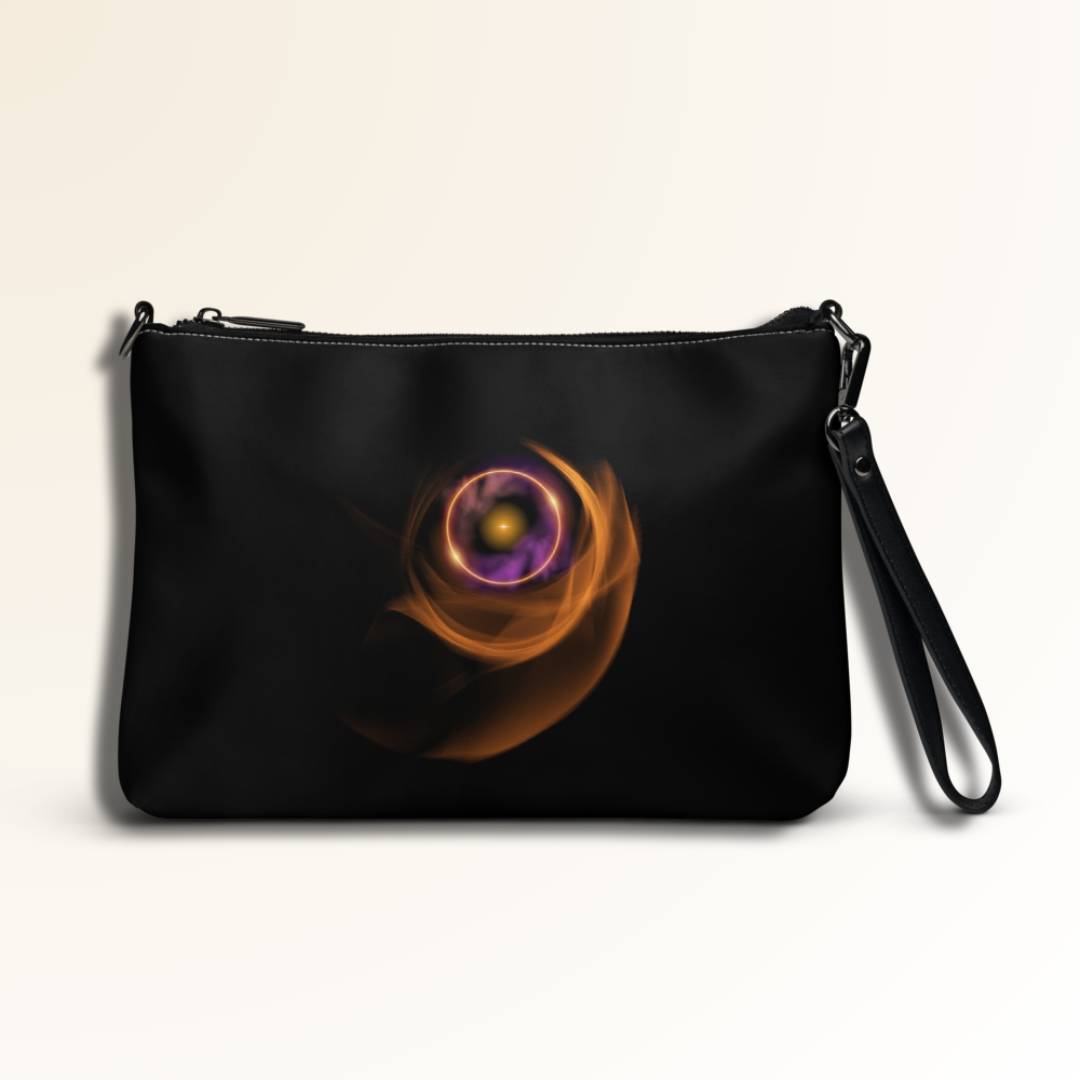 GANDS CLUTCH BAG ORANGE HOLE