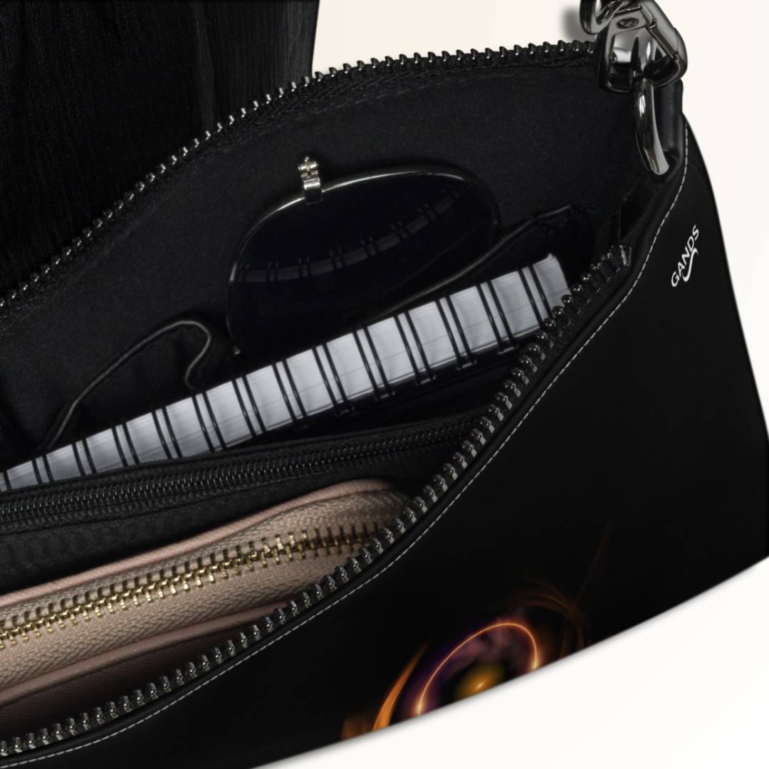 GANDS CLUTCH BAG ORANGE HOLE