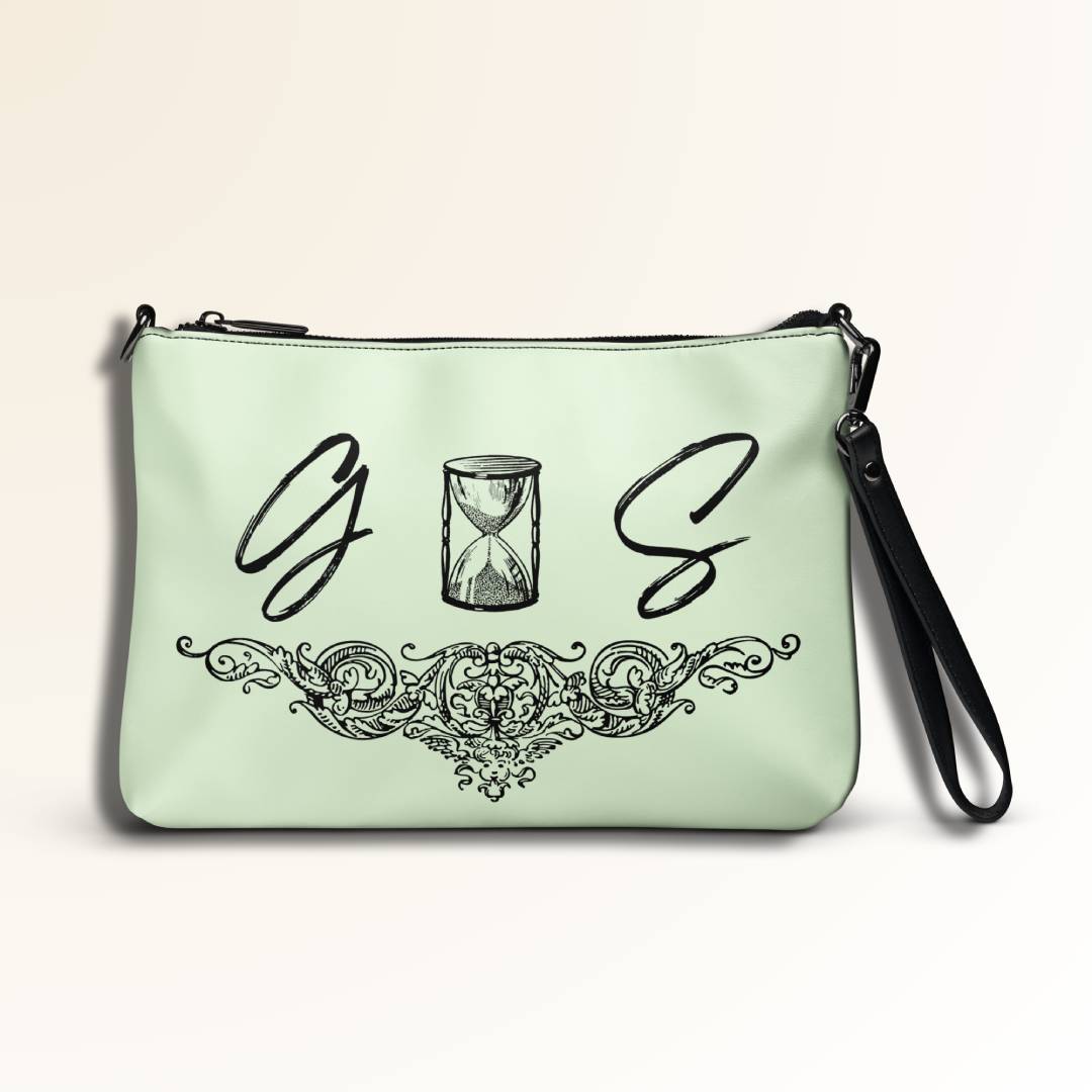 GANDS CLUTCH BAG G&S AMBER HOURGLASS