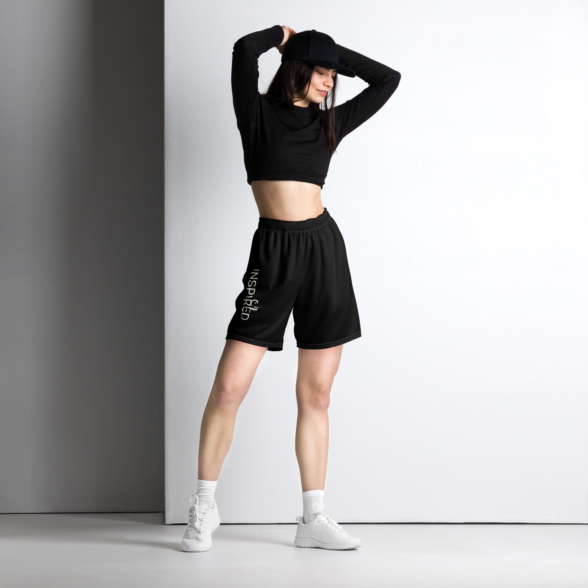GANDS INSPIRED SHORTS | BLACK