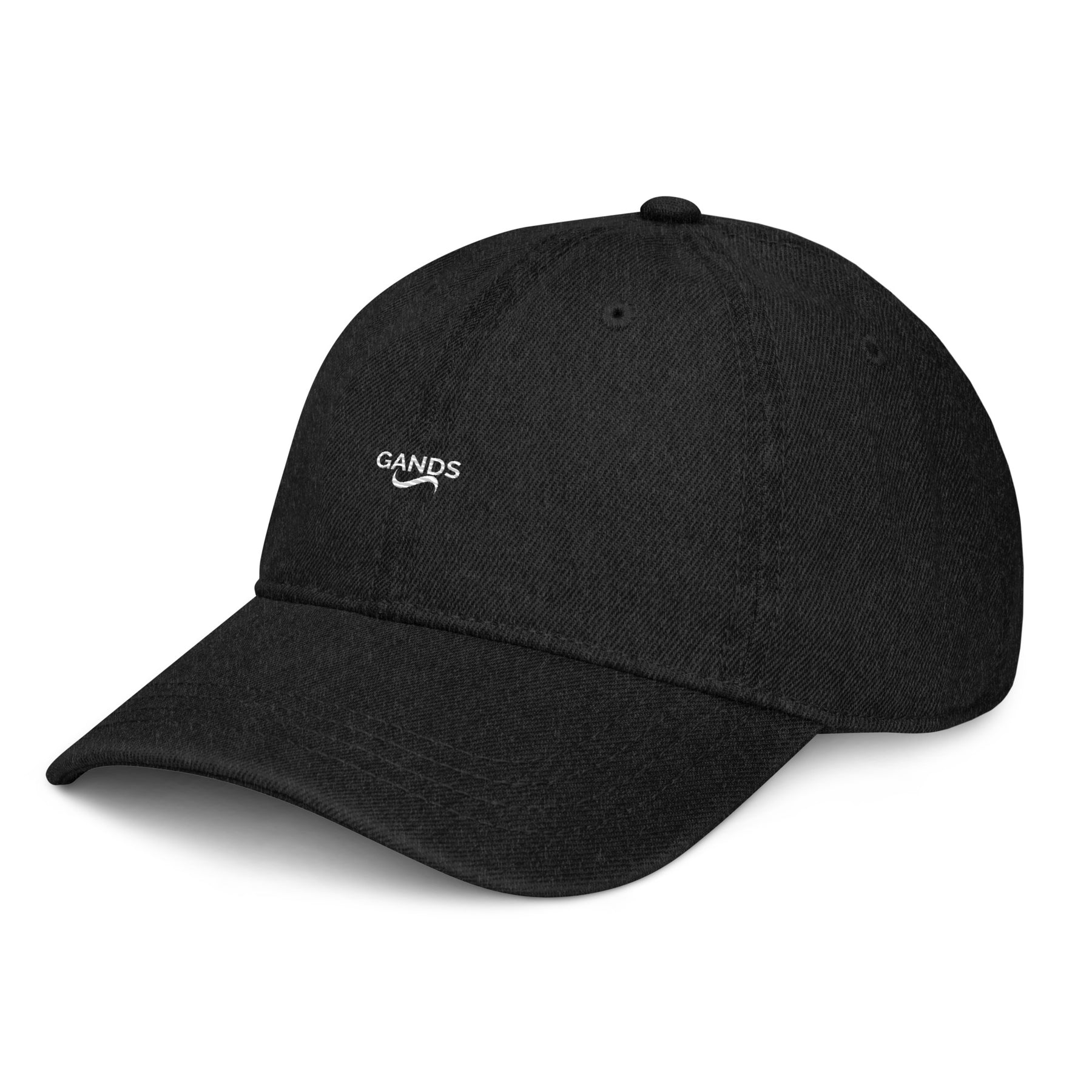 Denim Embroidered Premium Hat