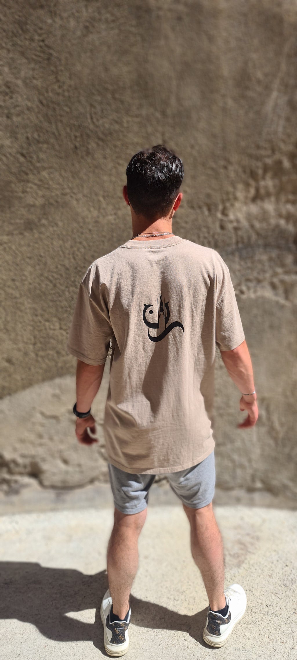 INSPIRED OVERSIZED TEE | FADED KHAKI