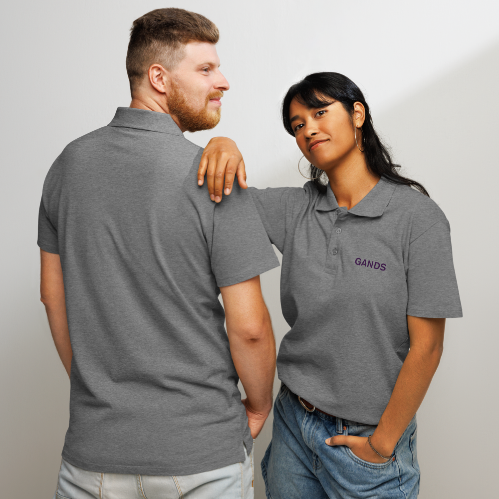 GANDS IDENTITY POLO | GREY MELANGE